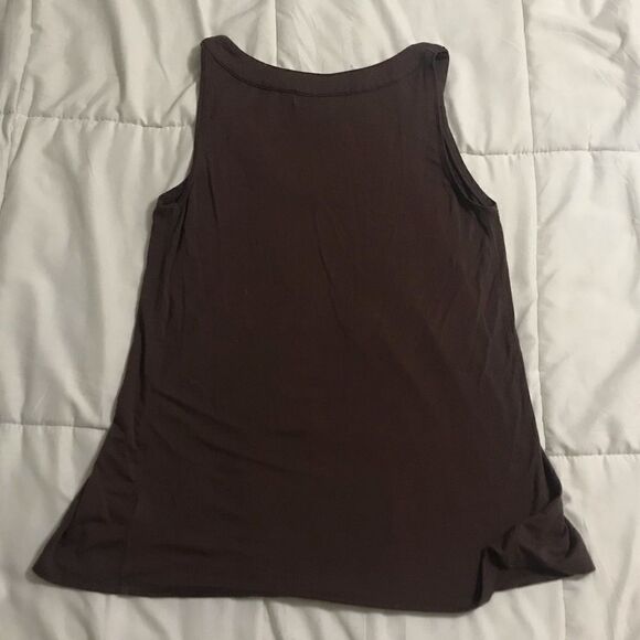 Michael Kors Brown Beaded Tank Top Size Small - Picture 5 of 8